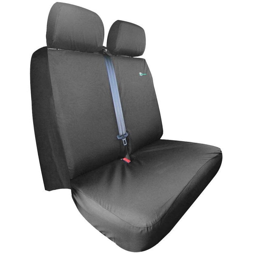 T5/T6/T6.1 Hand Tailored Waterproof Seat Covers Kiravans Passenger Double Seat 