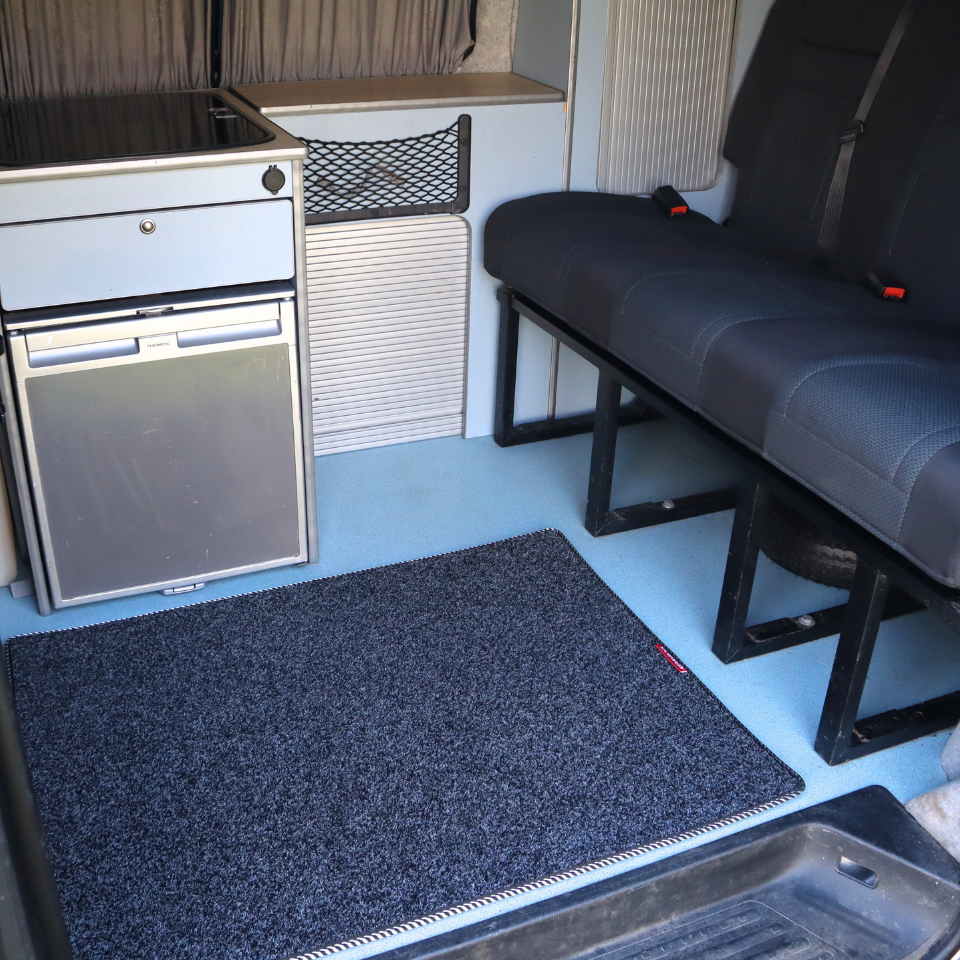 Campervan Living Area Carpet Mat in Anthracite (3 Sizes)