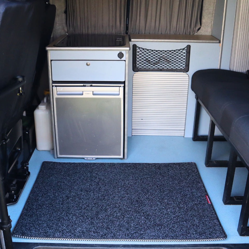 Campervan Living Area Carpet Mat in Anthracite (3 Sizes)