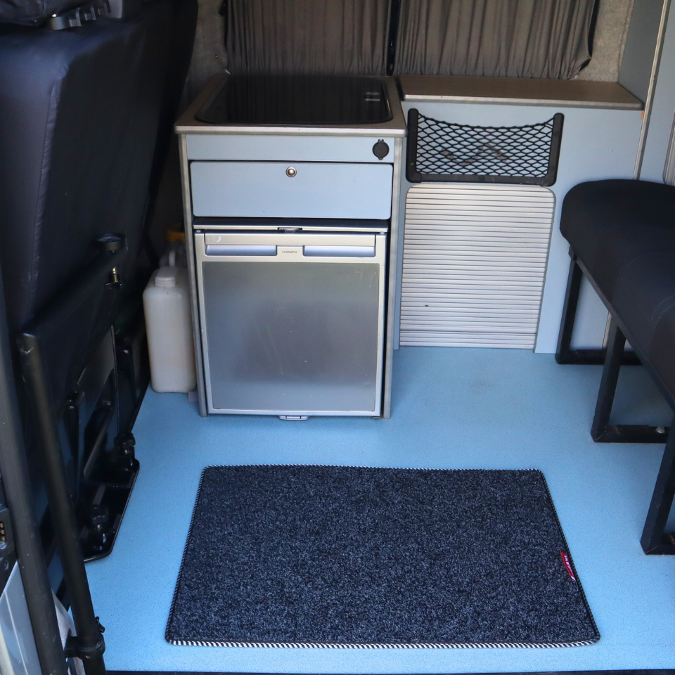 Campervan Living Area Carpet Mat in Anthracite (3 Sizes)