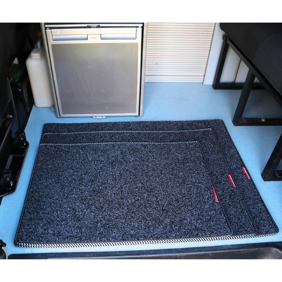 Campervan Living Area Carpet Mat in Anthracite (3 Sizes)