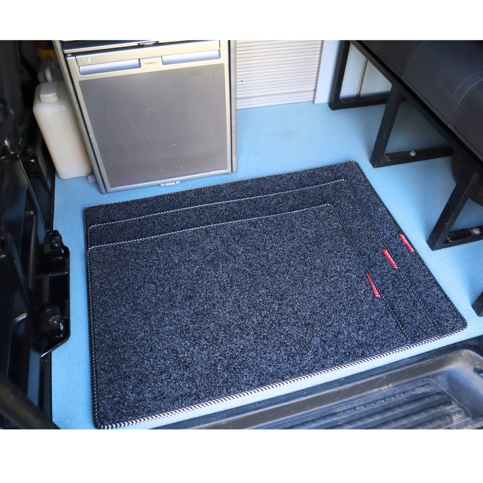 Campervan Living Area Carpet Mat in Anthracite (3 Sizes)