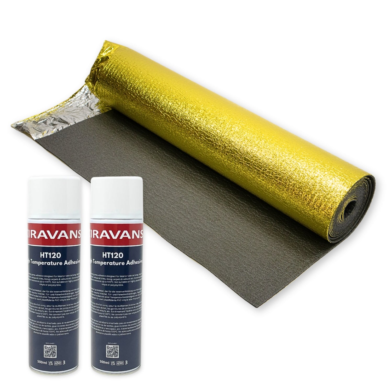 5mm Premium Gold Underfloor Insulation - 6m Roll (1m wide)