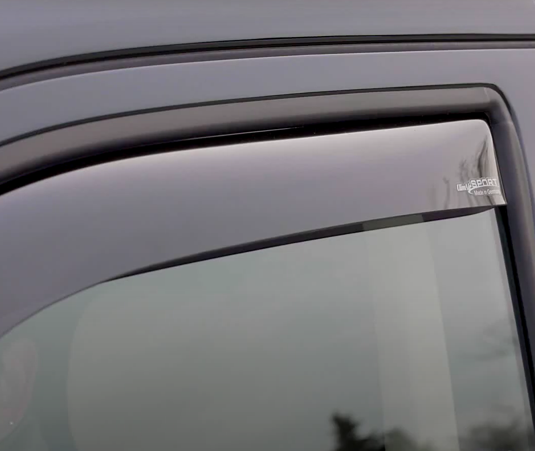 Climair Wind Deflectors (Smoke) VW T5,T6, & Transit Custom