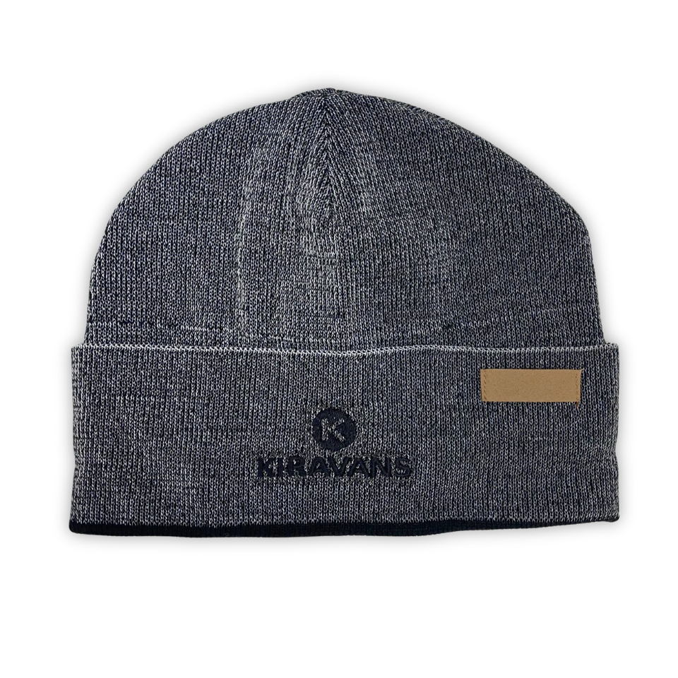 Kiravans Tuzo Black Reflective Beanie - To Stash In Your Side Pocket!