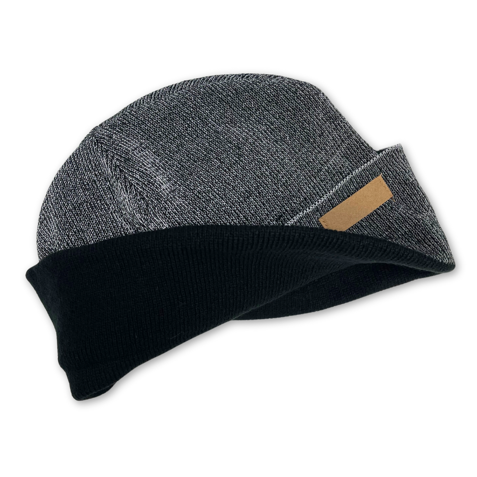 Kiravans Tuzo Black Reflective Beanie - To Stash In Your Side Pocket!