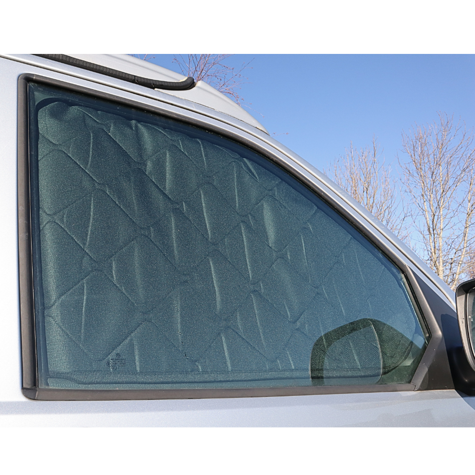 Internal Cab Silver Screens with Magnets for VW T5/6/6.1, Trafic, Transit Custom & PSA Vans — OCEAN WAVE