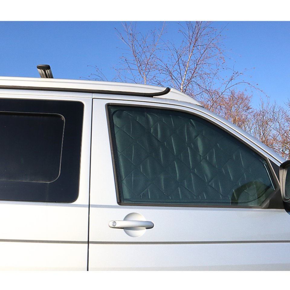 Internal Cab Silver Screens with Magnets for VW T5/6/6.1, Trafic, Transit Custom & PSA Vans — OCEAN WAVE