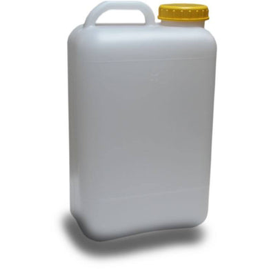 19 Litre Water Container - Fixed handle & Screw Top (Includes 2 Caps)