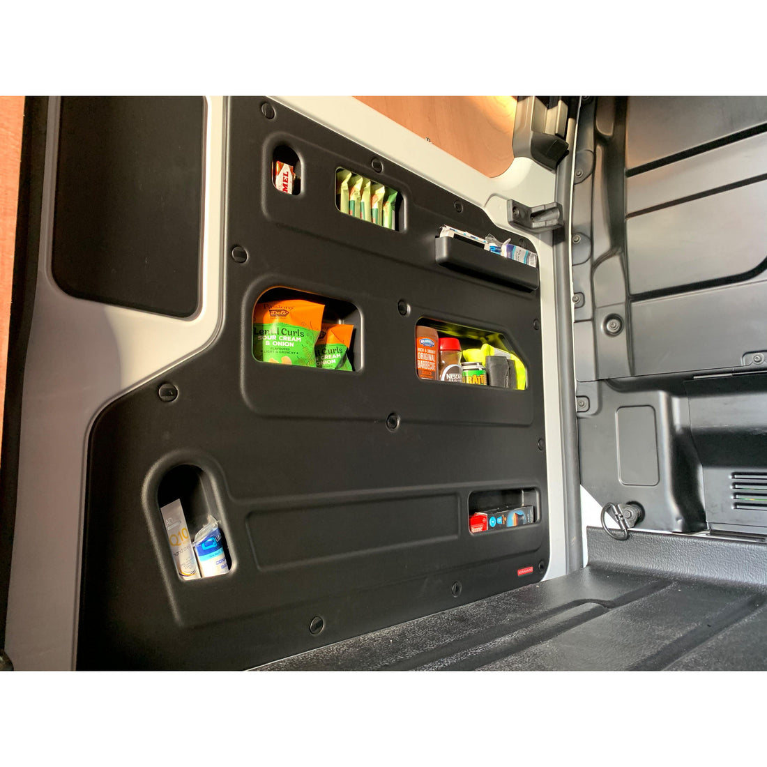 Kiravans Ford Transit Custom 2013-23 Black DoorStore (Left Sliding Doo